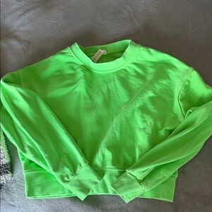Lululemon Athletica Bright Green Top